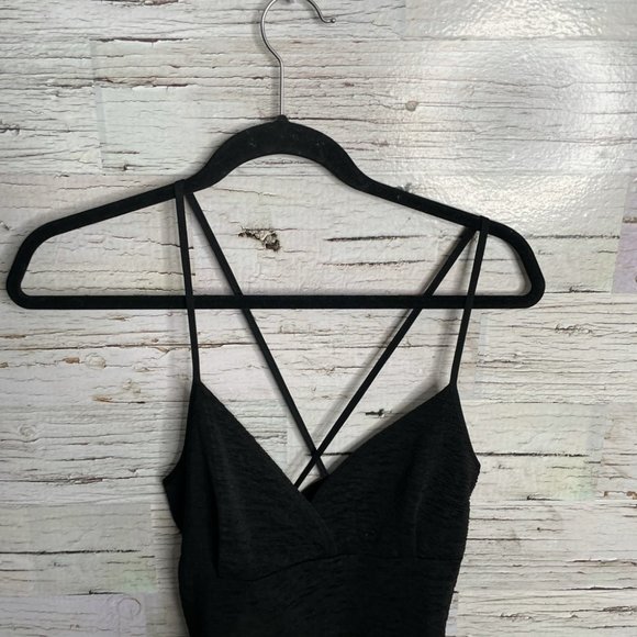 Topshop black mini dress size 8 - Picture 4 of 11